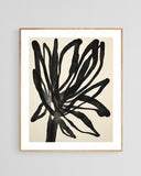 Modern Abstract Art Print - Modern Floral #4