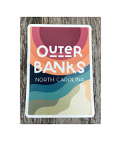 Outer Banks North Carolina - Waterproof Vinyl Sticker