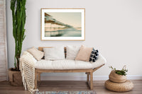 Modern Coastal Fine Art Photograph - Pier Abstract