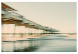 Modern Coastal Fine Art Photograph - Pier Abstract