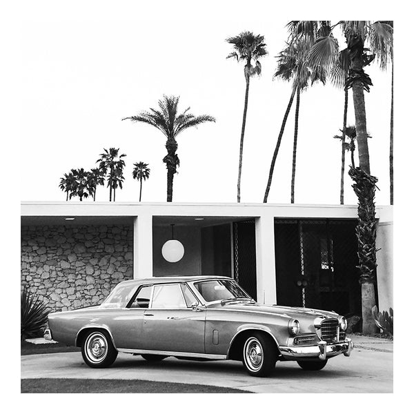Modern Black and White Photograph - Palm Springs Classic