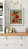 Modern Giclee Art Print - Ripe & Juicy