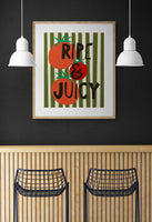 Modern Giclee Art Print - Ripe & Juicy