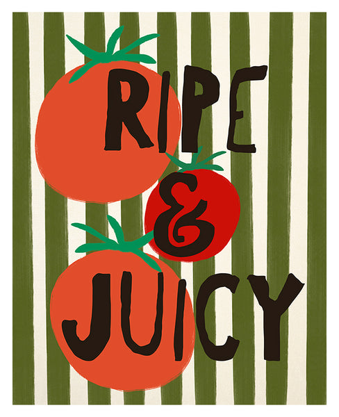 Modern Giclee Art Print - Ripe & Juicy