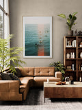 Modern Coastal Fine Art Photograph - Waiting For Surf #2