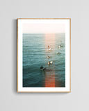 Modern Coastal Fine Art Photograph - Waiting For Surf #2