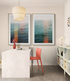 Modern Coastal Fine Art Photograph - Waiting For Surf #2