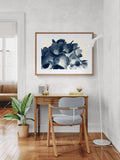 Modern Fine Art Print - Cyan Anemone #2