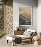 Modern Coastal Fine Art Photograph - Eary Autumn Surf