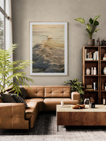Modern Coastal Fine Art Photograph - Eary Autumn Surf
