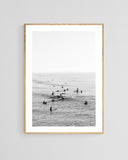 Modern Coastal Fine Art Photograph - Everyone Is Here