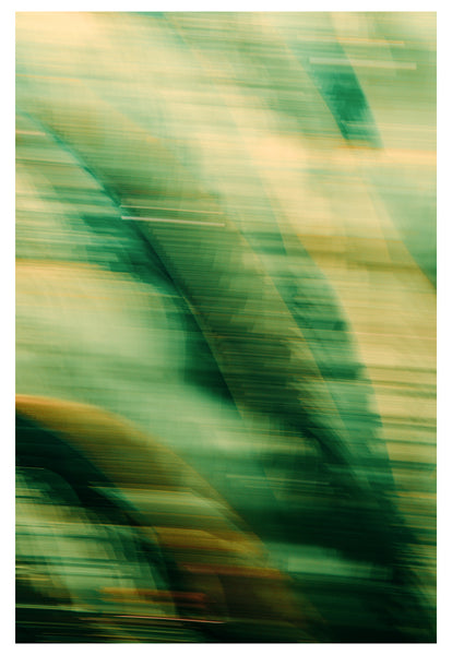 Modern Fine Art Photograph - Green Lights #2