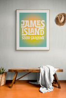 Destination: James Island - Modern Art Print