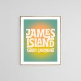 Destination: James Island - Modern Art Print