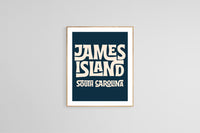 Destination: James Island - Modern Art Print