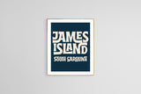 Destination: James Island - Modern Art Print