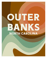 Destination: Outer Banks - Modern Art Print