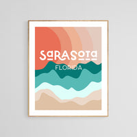 Destination: Sarasota - Modern Art Print