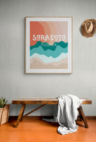 Destination: Sarasota - Modern Art Print