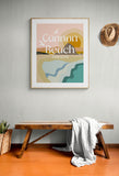 Destination: Cannon Beach, Oregon  - Modern Typography Art Print