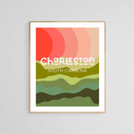 Destination: Charleston - Modern Art Print