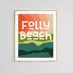 Destination: Folly Beach - Modern Art Print