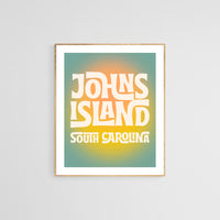 Destination: Johns Island - Modern Art Print