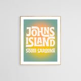 Destination: Johns Island - Modern Art Print