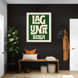 Destination: Laguna Beach, California  - Modern Art Print