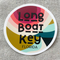 Waterproof Vinyl Sticker - Longboat Key Florida