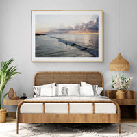 Modern Fine Art Photograph - Sunrise Surf #1