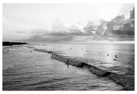 Modern Fine Art Photograph - Sunrise Surf #1