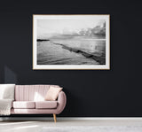 Modern Fine Art Photograph - Sunrise Surf #1
