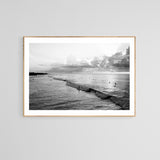 Modern Fine Art Photograph - Sunrise Surf #1