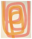 Modern Abstract Art Print - Valentine #9