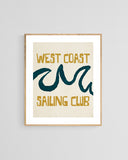 Modern Giclee Art Print - West Coast Surf Club