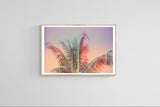 Modern Fine Art Photograph - Pastel Palms #2