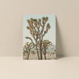 Blank Note Card - Joshua Tree With Crow