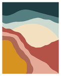 Minimal Landscape #5 - Abstract Art Print