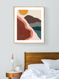 Minimal Landscape #1 - Abstract Art Print