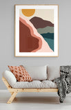 Minimal Landscape #1 - Abstract Art Print