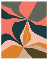 Autumn Tropic #1 - Abstract Art Print