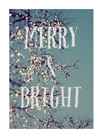Merry & Bright - Card
