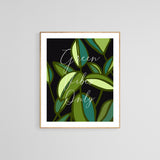 Green Vibes Only - Modern Art Print