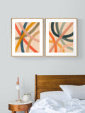 Lido Lines #1 - Modern Abstract Art Print