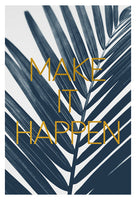 Make It Happen (Cyanotype) - Fine Art Photograph