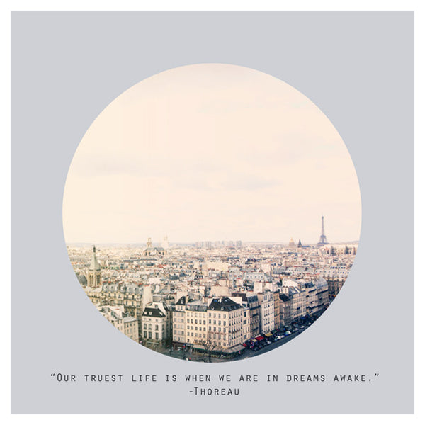 Paris Dreams (Circle) - Fine Art Photograph