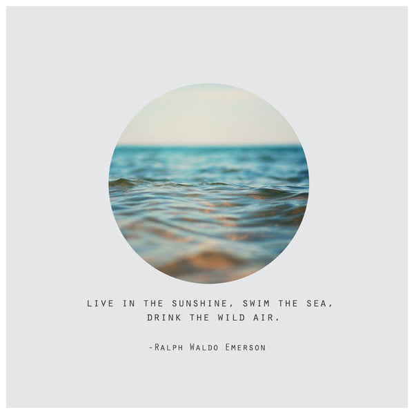 Swim the Sea (Circle) - Fine Art Photograph