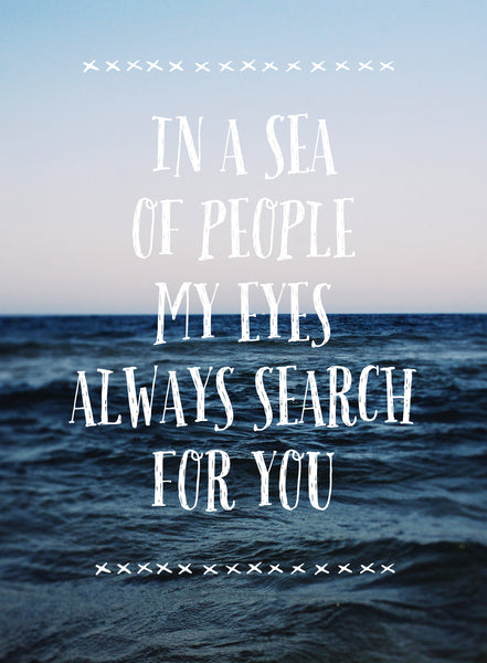 Sea of People - Card