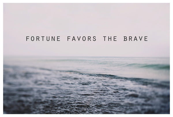 Fortune Favors The Brave - Fine Art Photograph
